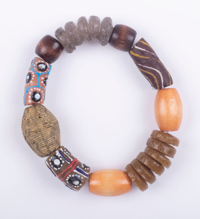 Brown Earth - Glass Adornments