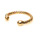 Ashanti Bronze & Copper Bangle - Glass Adornments