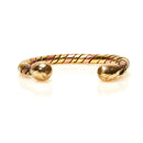 Ashanti Bronze & Copper Bangle - Glass Adornments