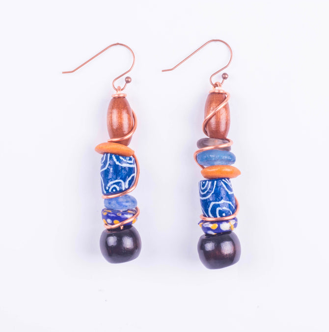 Blue Swan - Glass Adornments